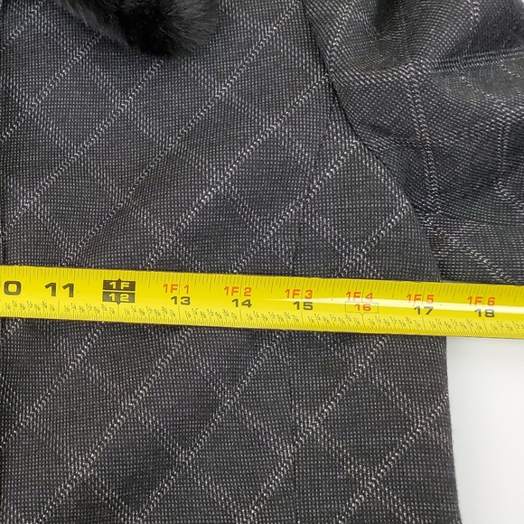 Anne Klein Blazer Jacket Gray Black Small - Picture 6 of 7